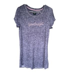 Laura Ashley Intimates & Sleepwear | Nightgown Heathered Blue Goodnight |Size: M